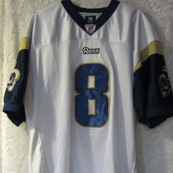 Rams NFL Reebok onfield Jersey # 8 Bradford 2X